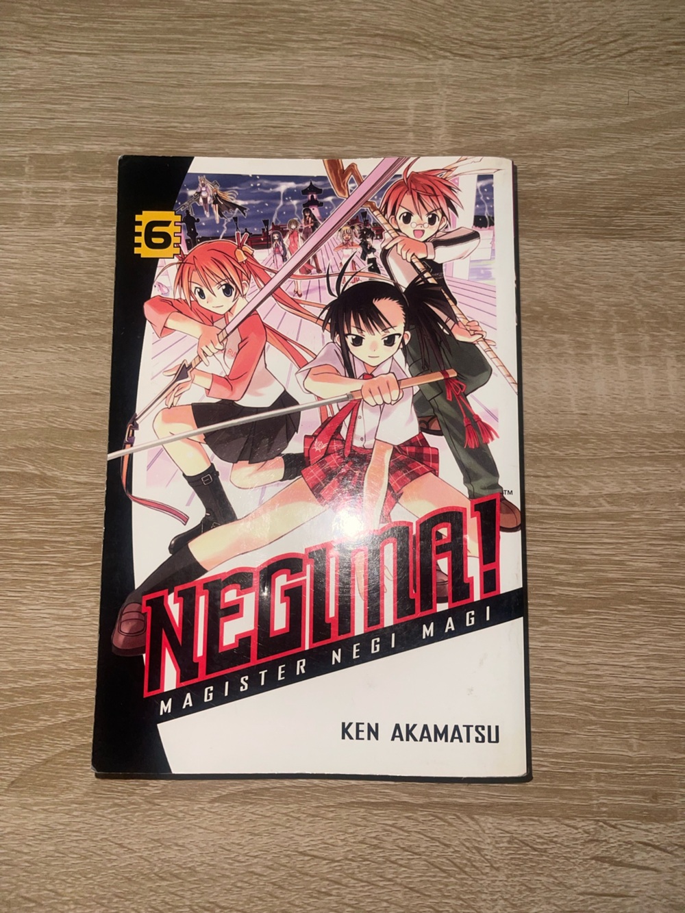 Negima! Magister Negi Magi Manga Vol. 6 By Ken Akamatsu